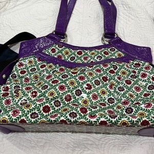 Vera Bradley Frill nylon bag!